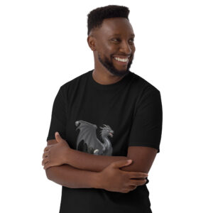 Kurzärmeliges Unisex-T-Shirt “Drache”