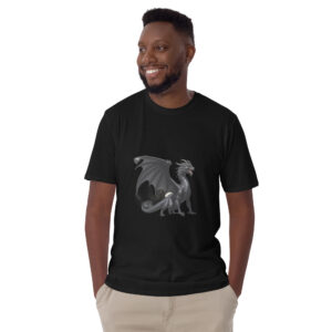 Kurzärmeliges Unisex-T-Shirt “Drache”