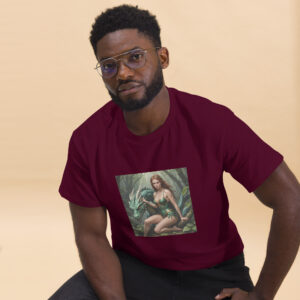 Klassisches Unisex T-Shirt “Drachenamazone”