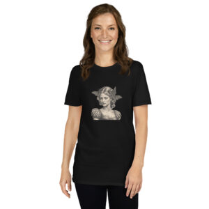 Kurzärmeliges Unisex-T-Shirt “Schmetterlingsprincess”