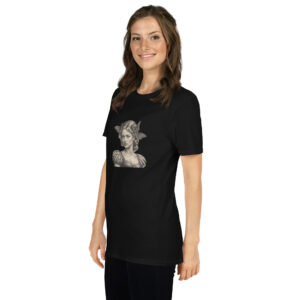 Kurzärmeliges Unisex-T-Shirt “Schmetterlingsprincess”